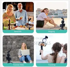Generic Portable Cell Phone Camera Tripod Vlogging Kit