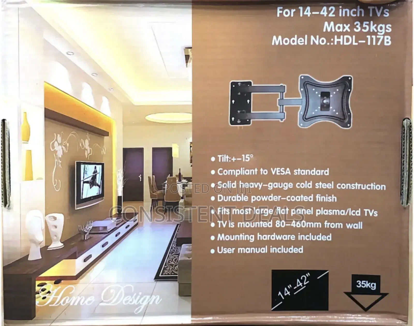 Adjustable Tv Wall Mounted Stand