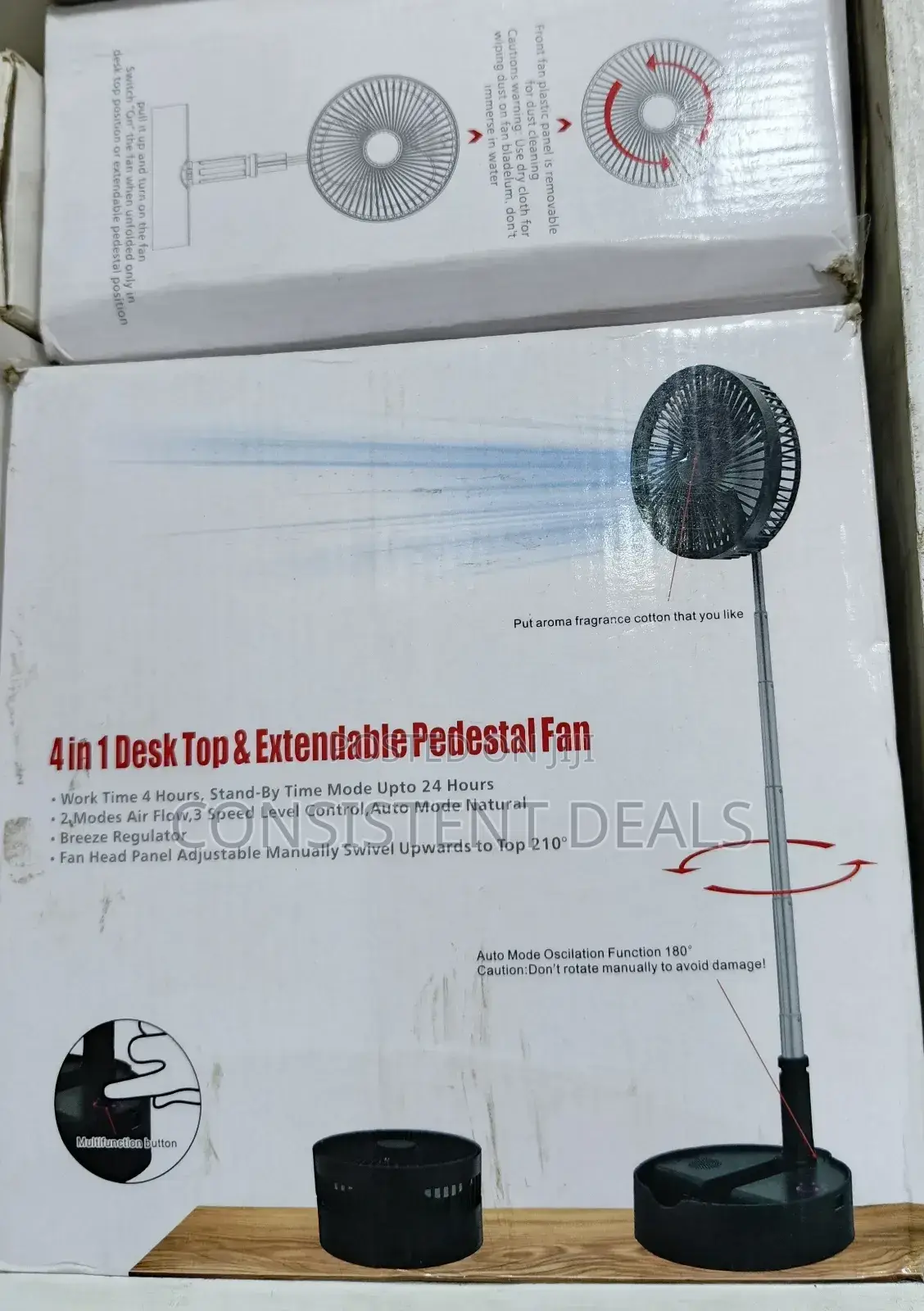 Desktop Foldable Air Fan