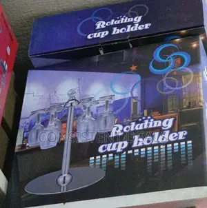 Rotating Countertop 6 Glass Cup Holder