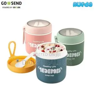 Lunch Box Food Container With Spoon
