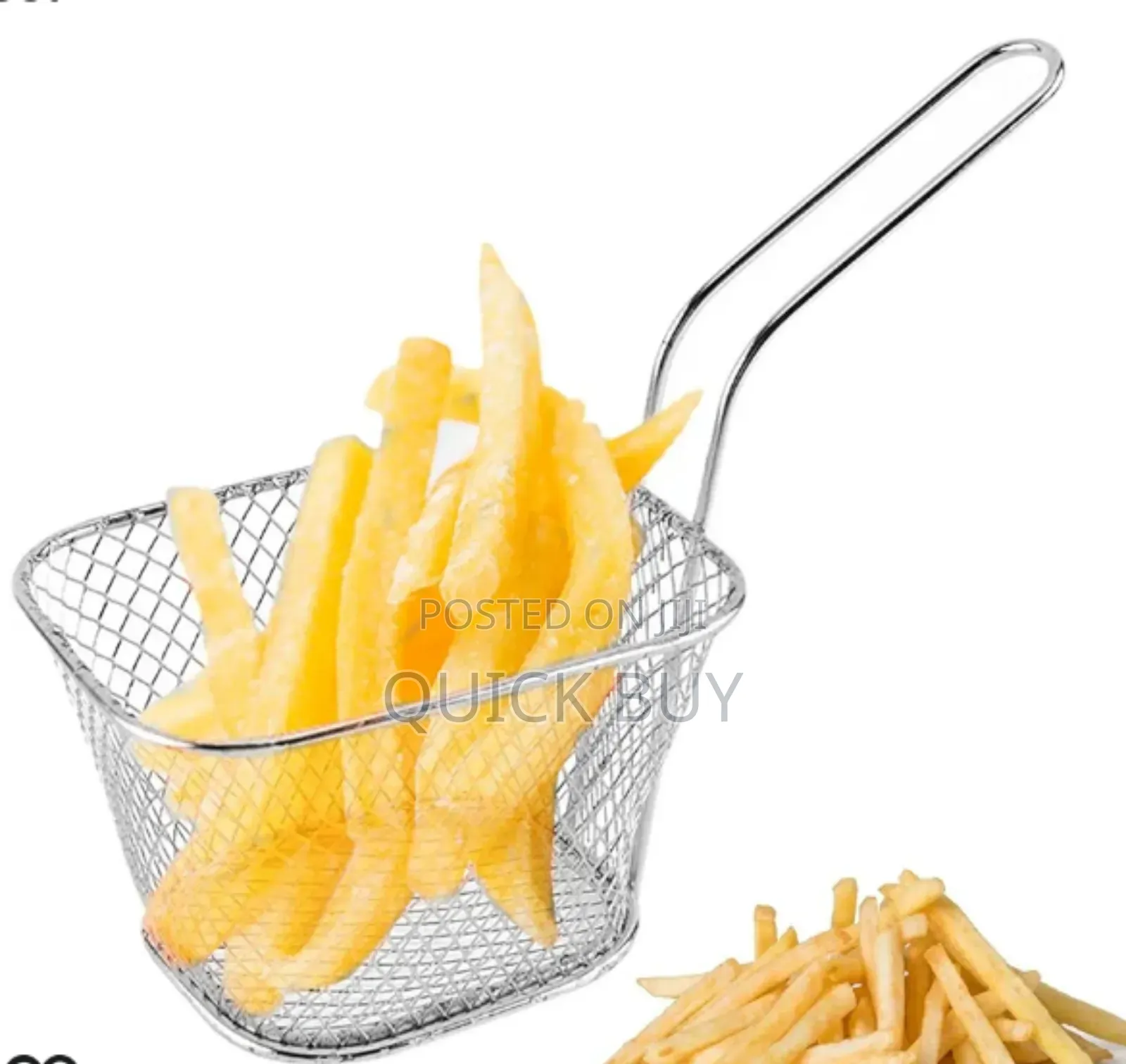 Generic Stainless Steel Square Mesh Frying Basket