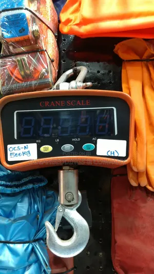 500kg Digital Crane Scale Heavy Duty Compact Hanging Scale