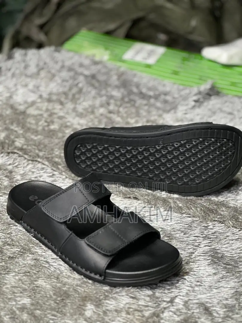 Classic Ecco Leather Sandals in Stock