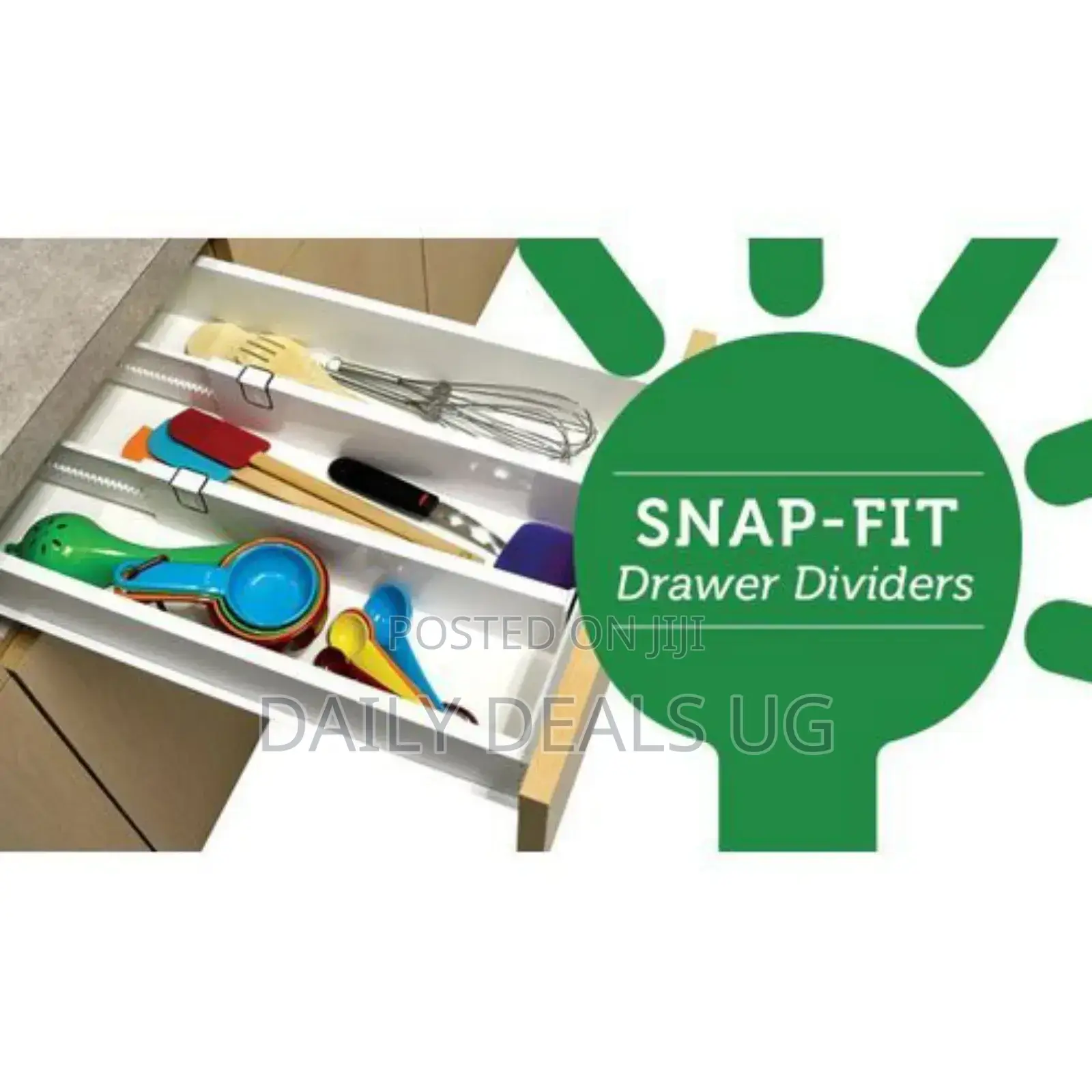 Drawer Divider Kitchen Organizer Cutlery Tray