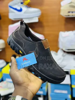 Men’S Classic ASJK Smart-Casual Premium Leather Low Shoes