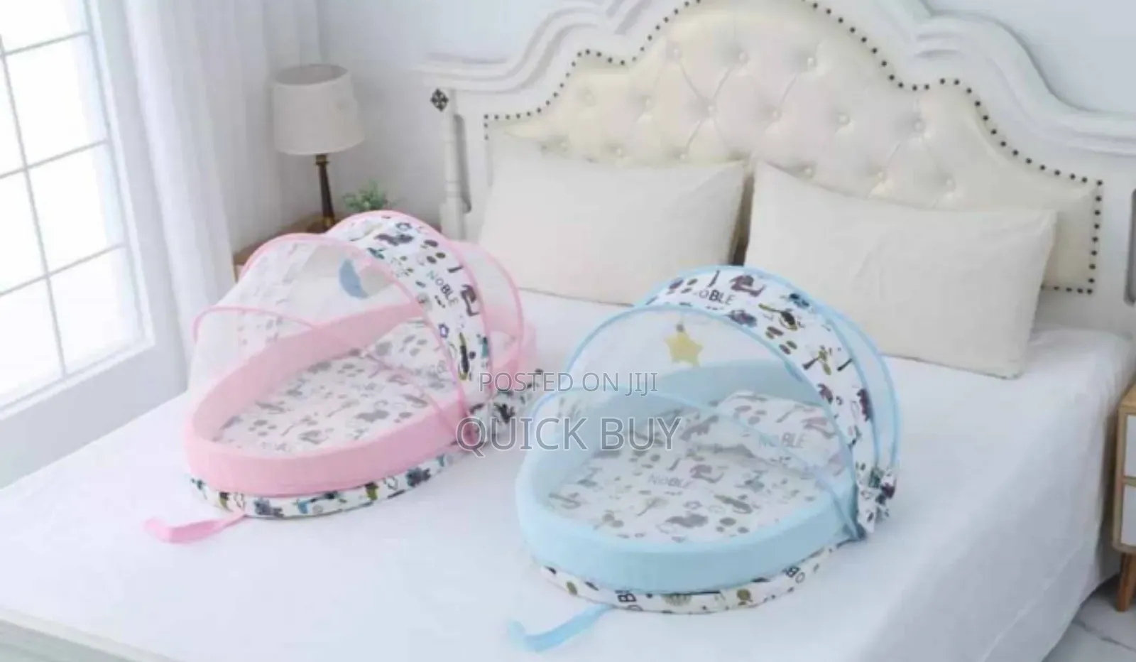 Classic Touch Foldable Mosquito Net Baby Crib