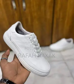Original Ecco White Leather Casual Sneakers