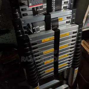3.8meters Aluminium Telescopic Extension Ladder 13steps