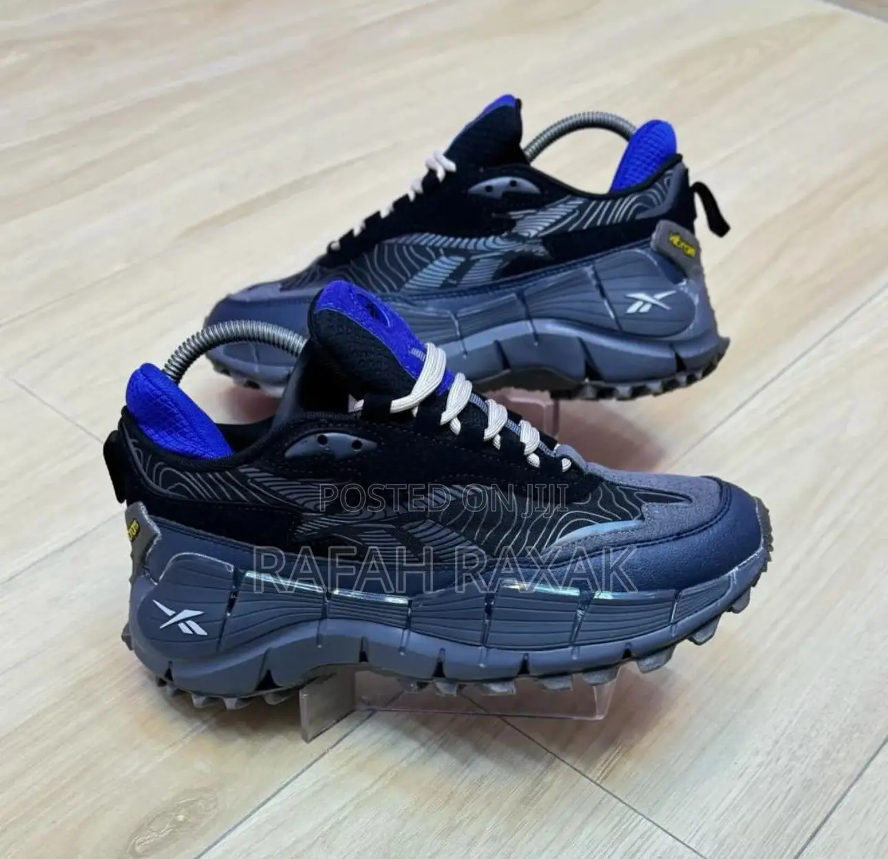 Reebok Zig Kinetica Edge 2.5 Black Blue Sneaker