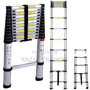 3.8meters Aluminium Telescopic Extension Ladder 13steps