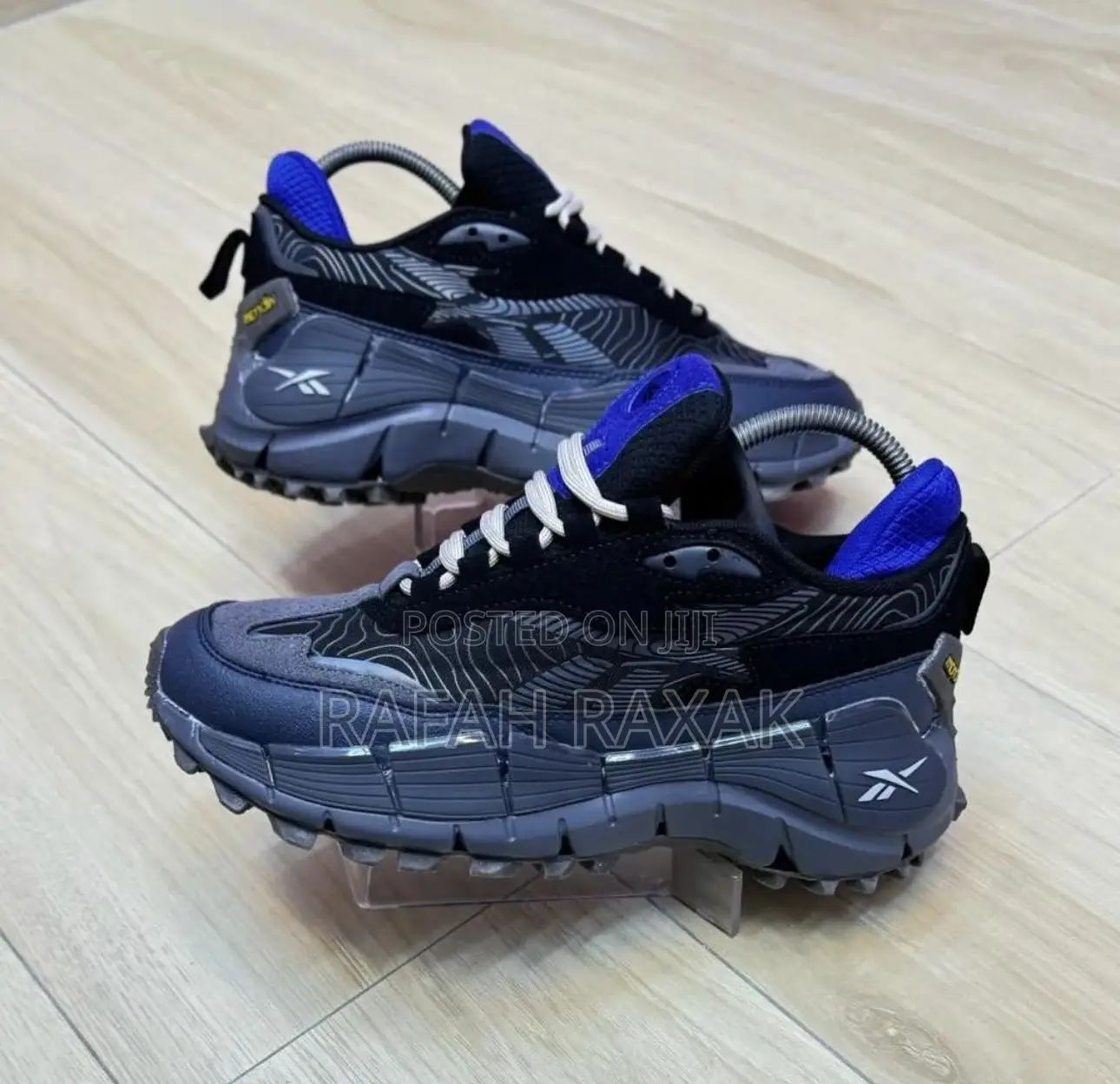 Reebok Zig Kinetica Edge 2.5 Black Blue Sneaker
