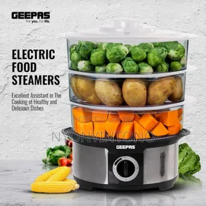 Geepas Electric Food Steamer With 2yrs Warranty.