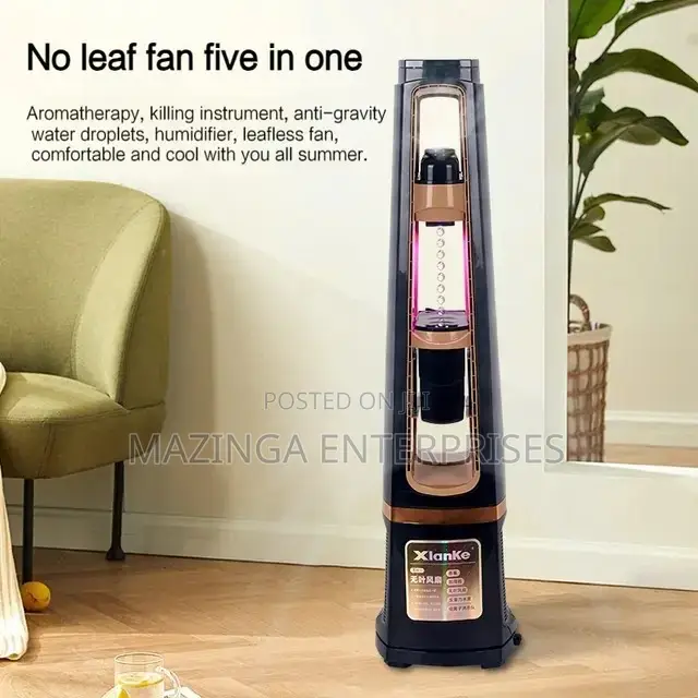 BOMA 5n1 Bladeles Difuser Water Drop Humidifier Tower Fan