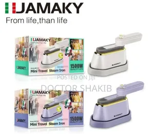 Jamaky Mini Travel Steam Iron-New