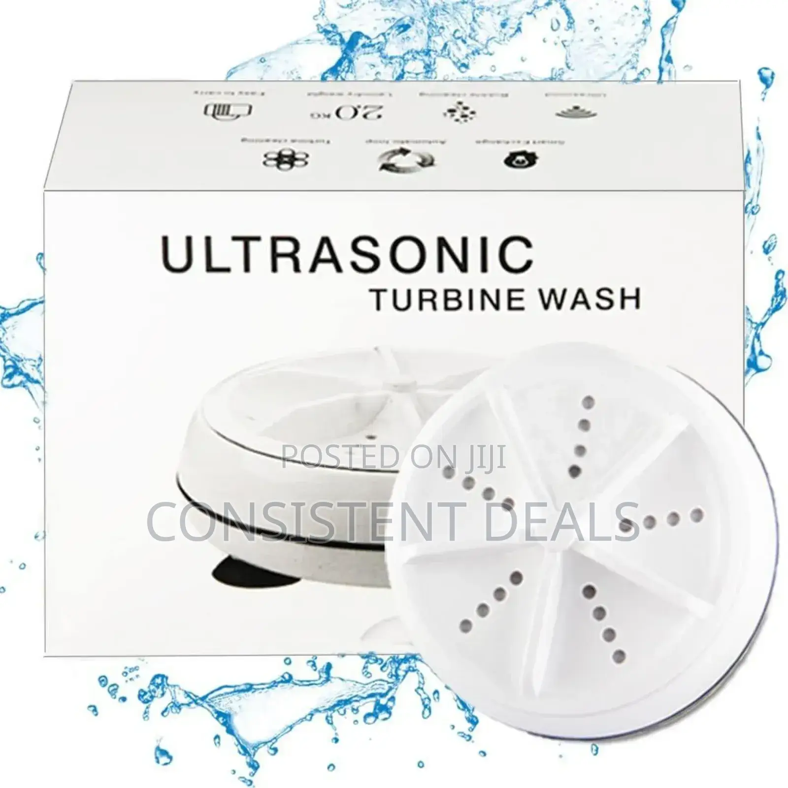 Portable Mini Turbine Wash