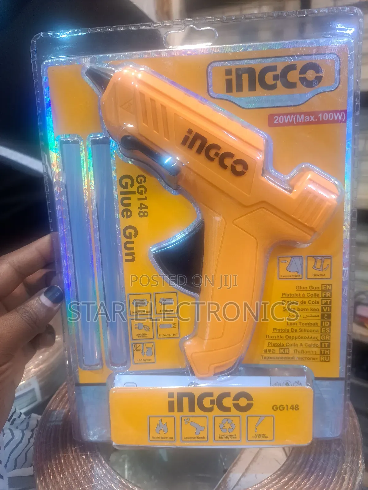 Glue Gun + 2 Glue Sticks