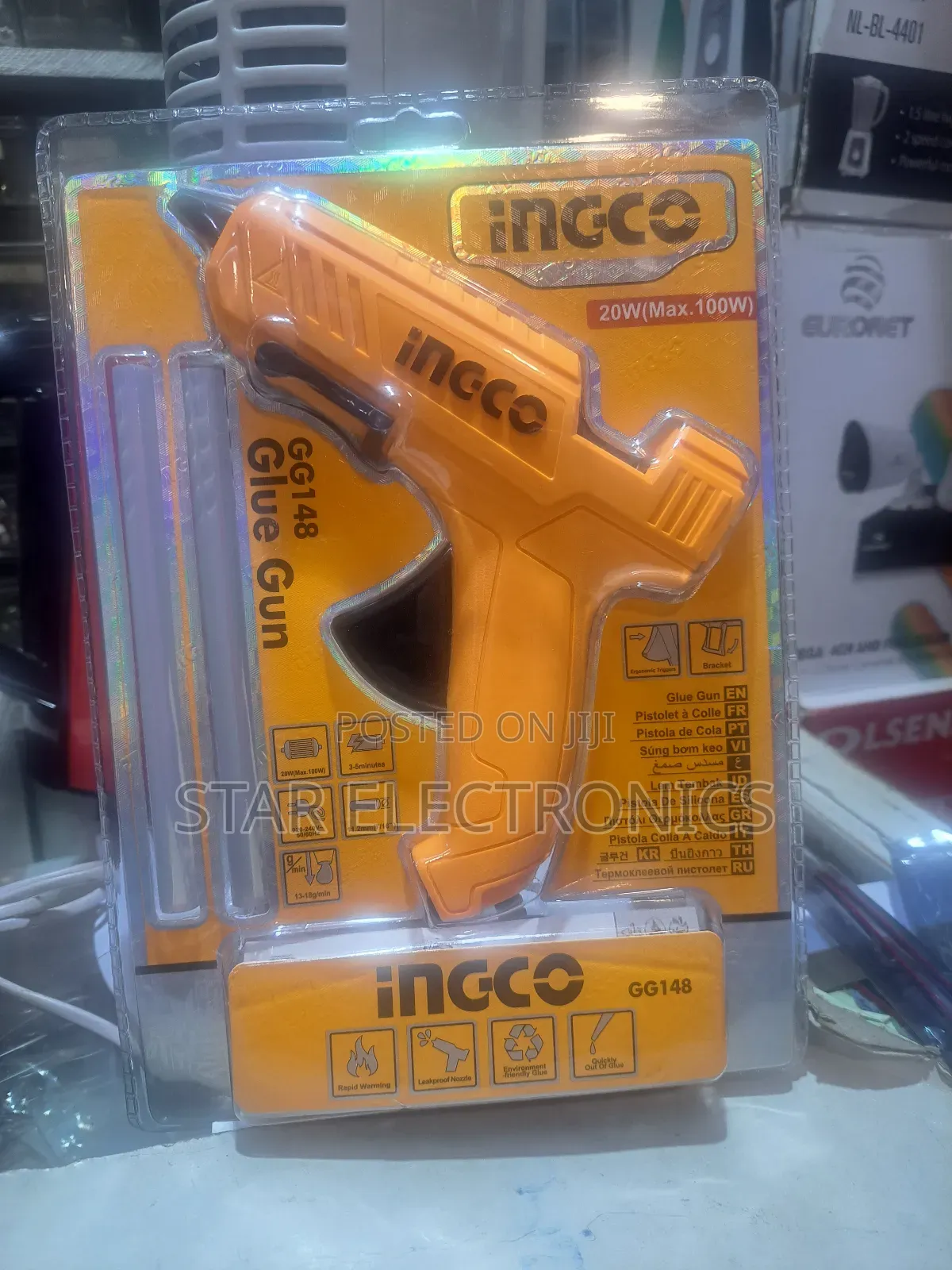 Glue Gun + 2 Glue Sticks
