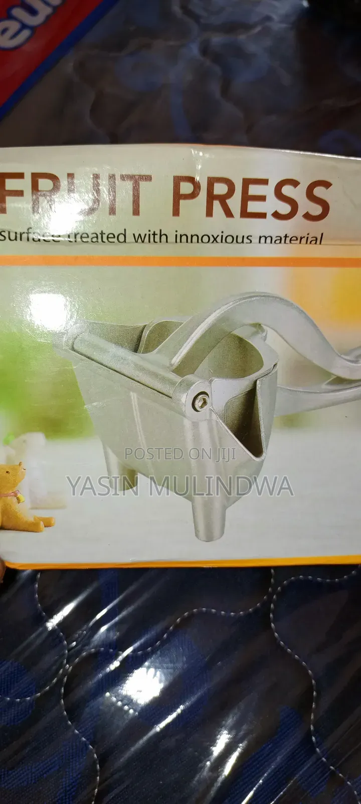 Fruit Press Machine.