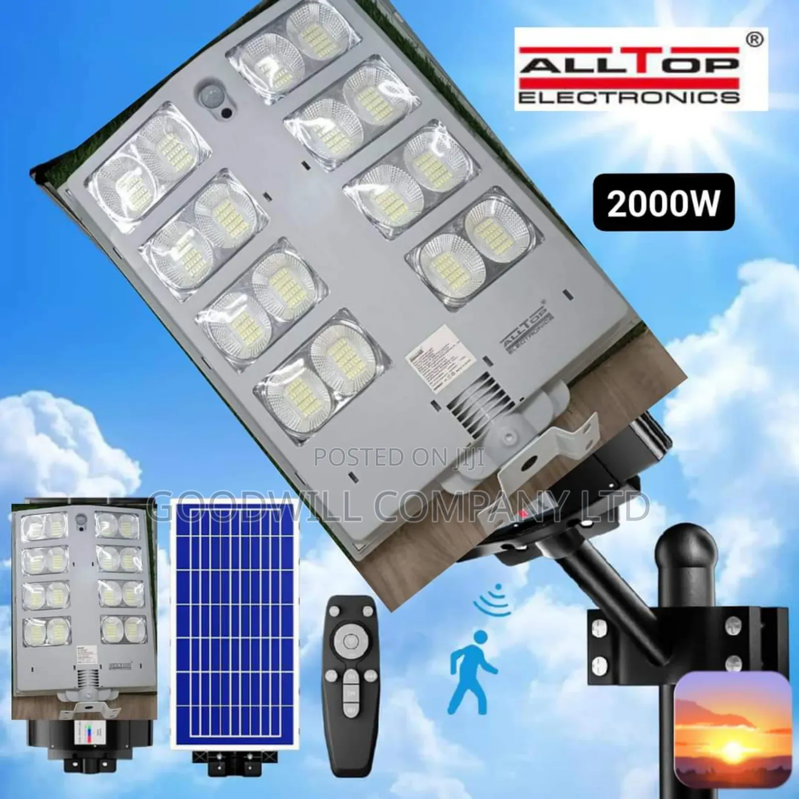 2000w Alltop Solar Street Light