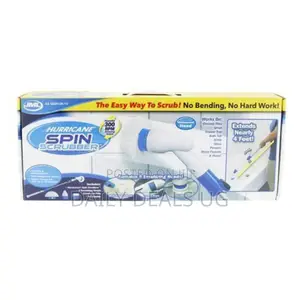 Hurricane Spray Spin Tile Scrubber Floor Mop Cleaner Brush.