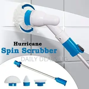 Hurricane Spray Spin Tile Scrubber Floor Mop Cleaner Brush.