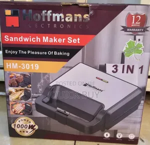 Professional Chef Hoffmans Sandwich Maker /Non Stick Grill