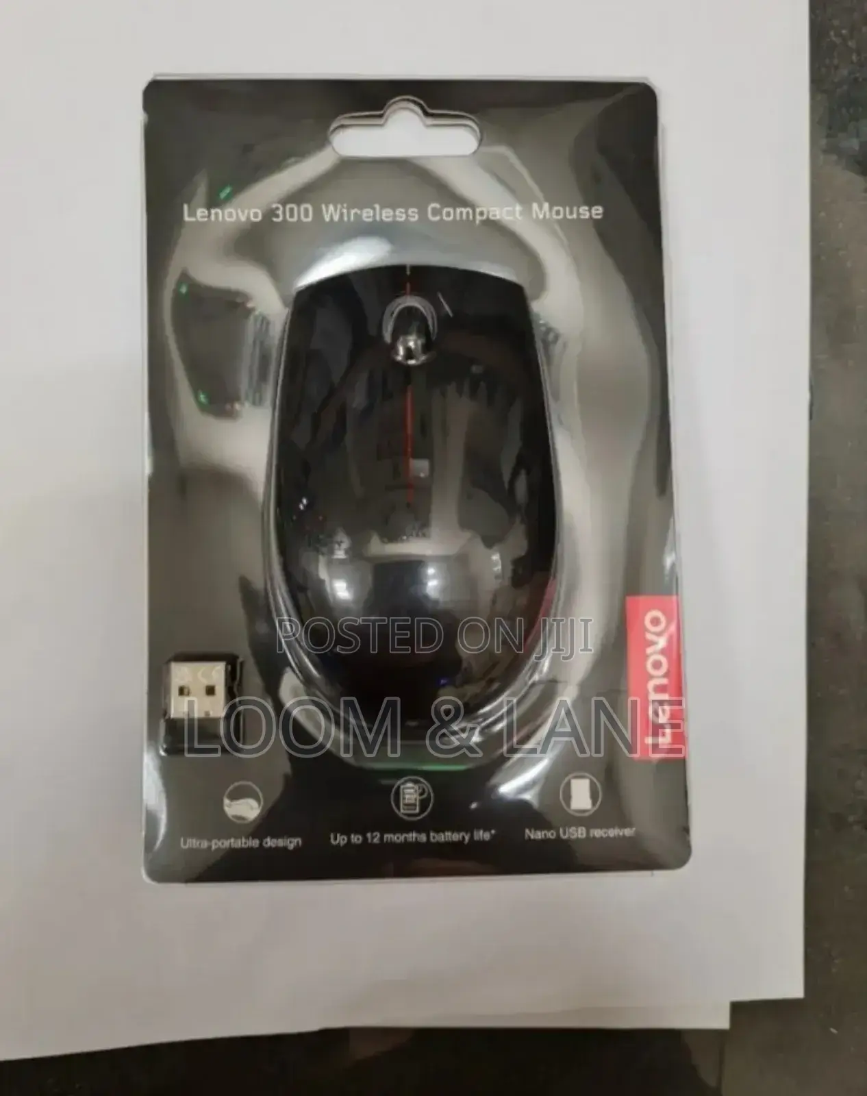Lenovo 300 Wireless Compact Mouse