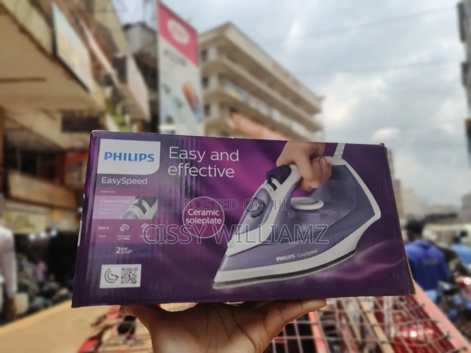 Phillips Easy Effective Steam Iron/Ceramic Steam Iron 2000W