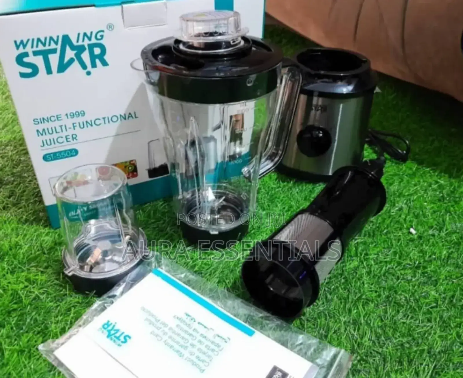 Winningstar 3 in 1 Multifunctional Fruits Electric Blender