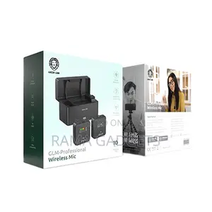 Green Lion GLM-Professional Wireless Microphone - Black