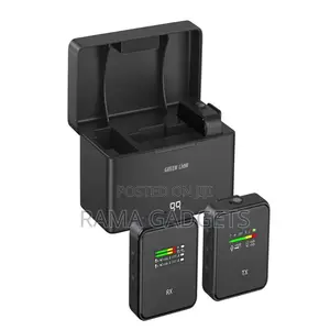 Green Lion GLM-Professional Wireless Microphone - Black