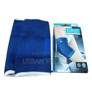 1 Pair of Elbow Sports Support Pads for Protection-Blue