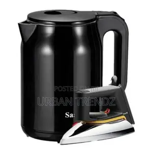 Saachi Large Kettle of 1.8 Liters and a Good Dry Iron