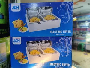 ADH Stainless Deep Fryer/Adh 12l Double Electric Deep Fryer