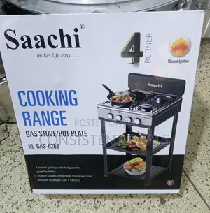 Saachi 2 Stove and 2 Hot Plates Cooking Range Cooker