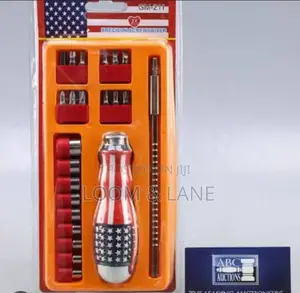 Screw Driver Tools Set Kit/Adjustable Design Of 22 Pieces