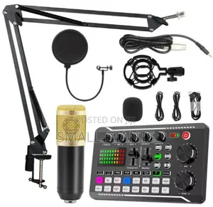 Voice Changer Soundcard With Sound Effect for Live Streaming