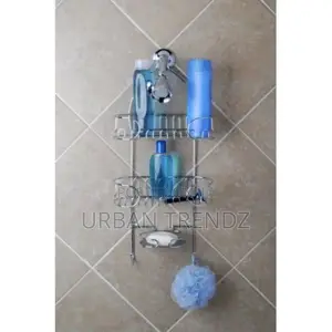 Bathroom Organizer Vertical Fit Shower Caddy Storage Rack