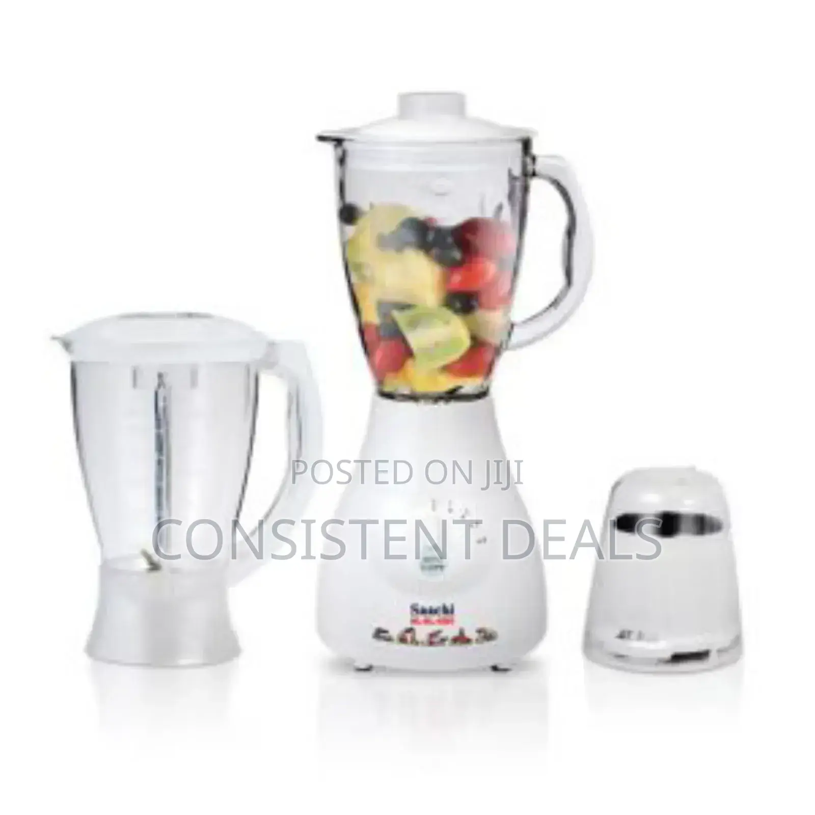 Saachi 2in1 Electric Blender 2 Jars