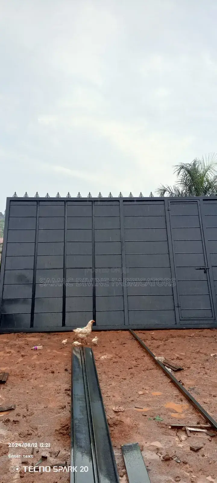 Mega Super 16 Ft by 9 Ft Sliding Gate
