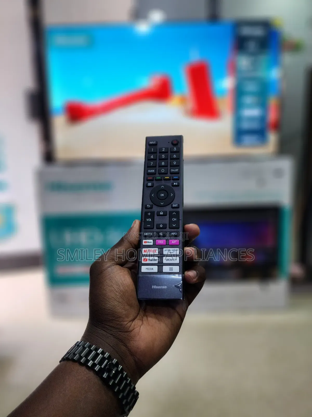 Hisense Vidaa A6 Series 50inches Smart Tv