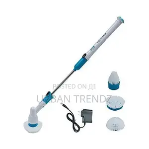 Hurricane Spray Spin Tile Scrubber Floor Mop Cleaner Brush