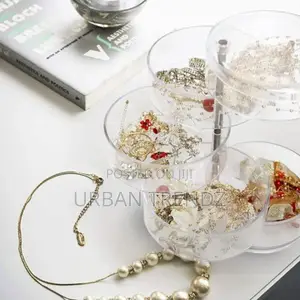 Rotating Box Earrings Multi-Function Storage Rack