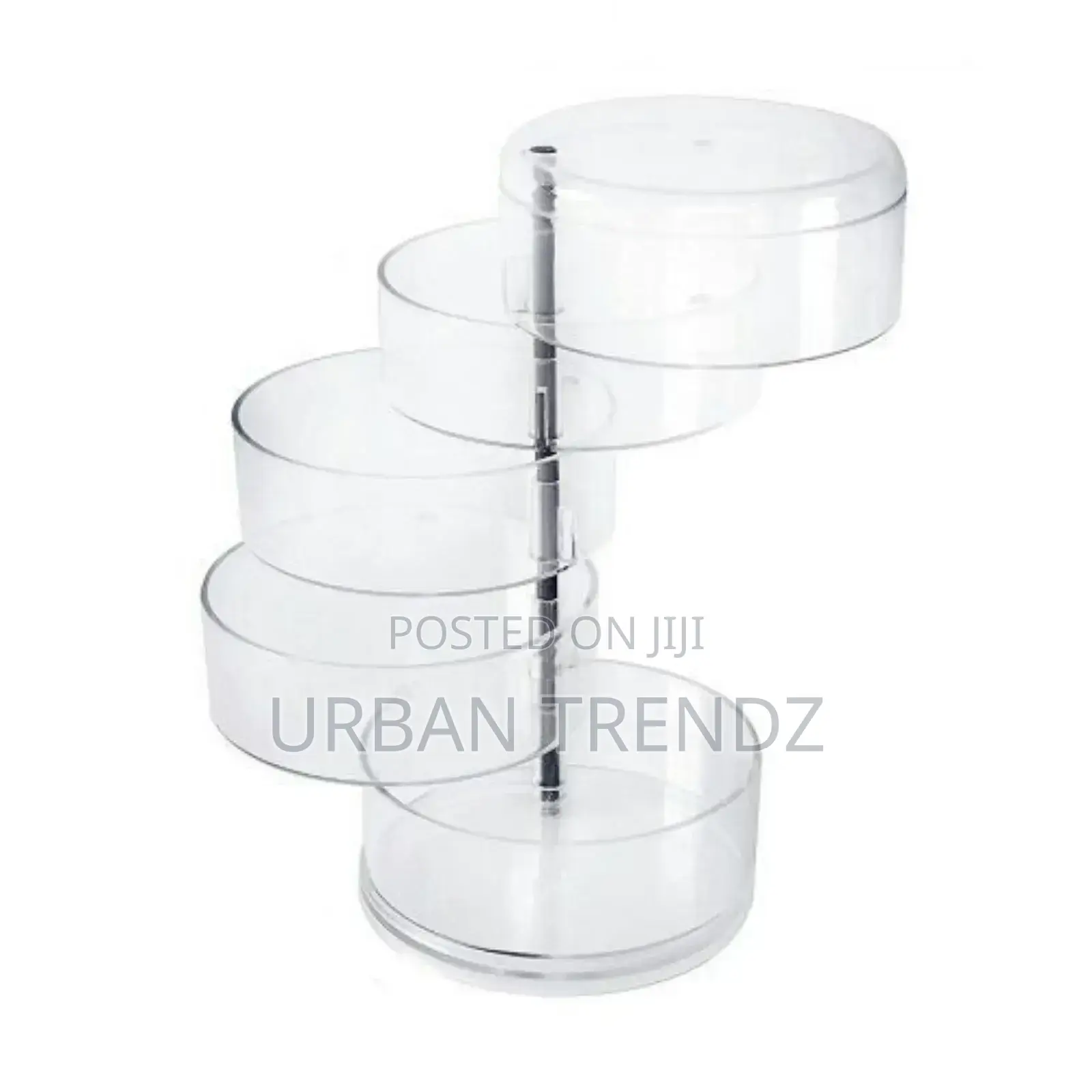 Rotating Box Earrings Multi-Function Storage Rack