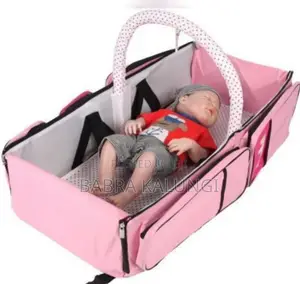 3 in 1, Baby Bed, Bag Mosquito Net -Multicolou