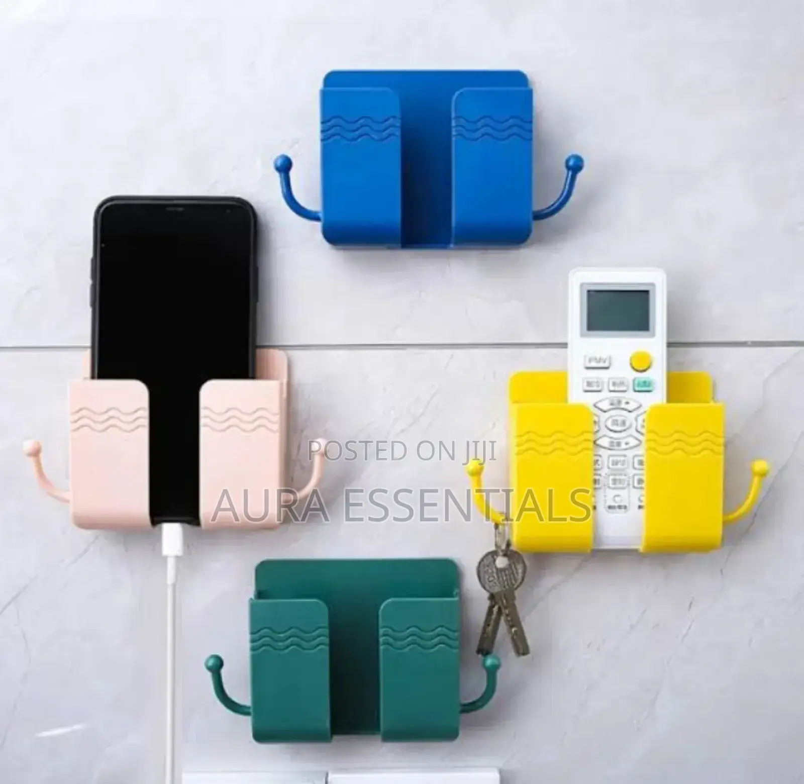 1pc Wall Mounted Phone Storage Box