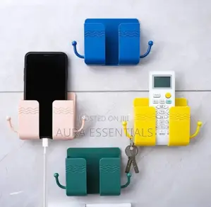 1pc Wall Mounted Phone Storage Box
