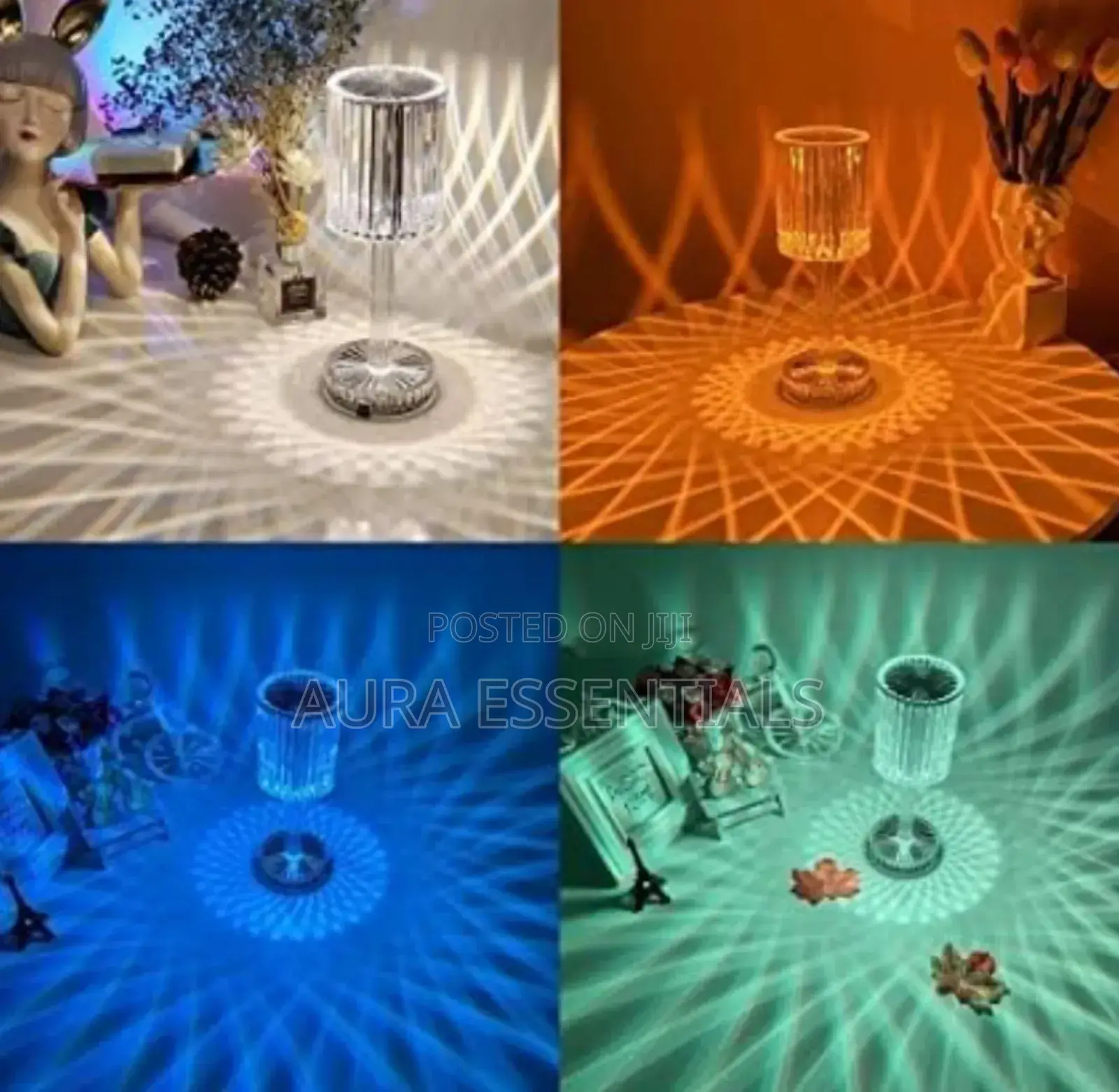 The Night Crystal Diamond Table Lamp