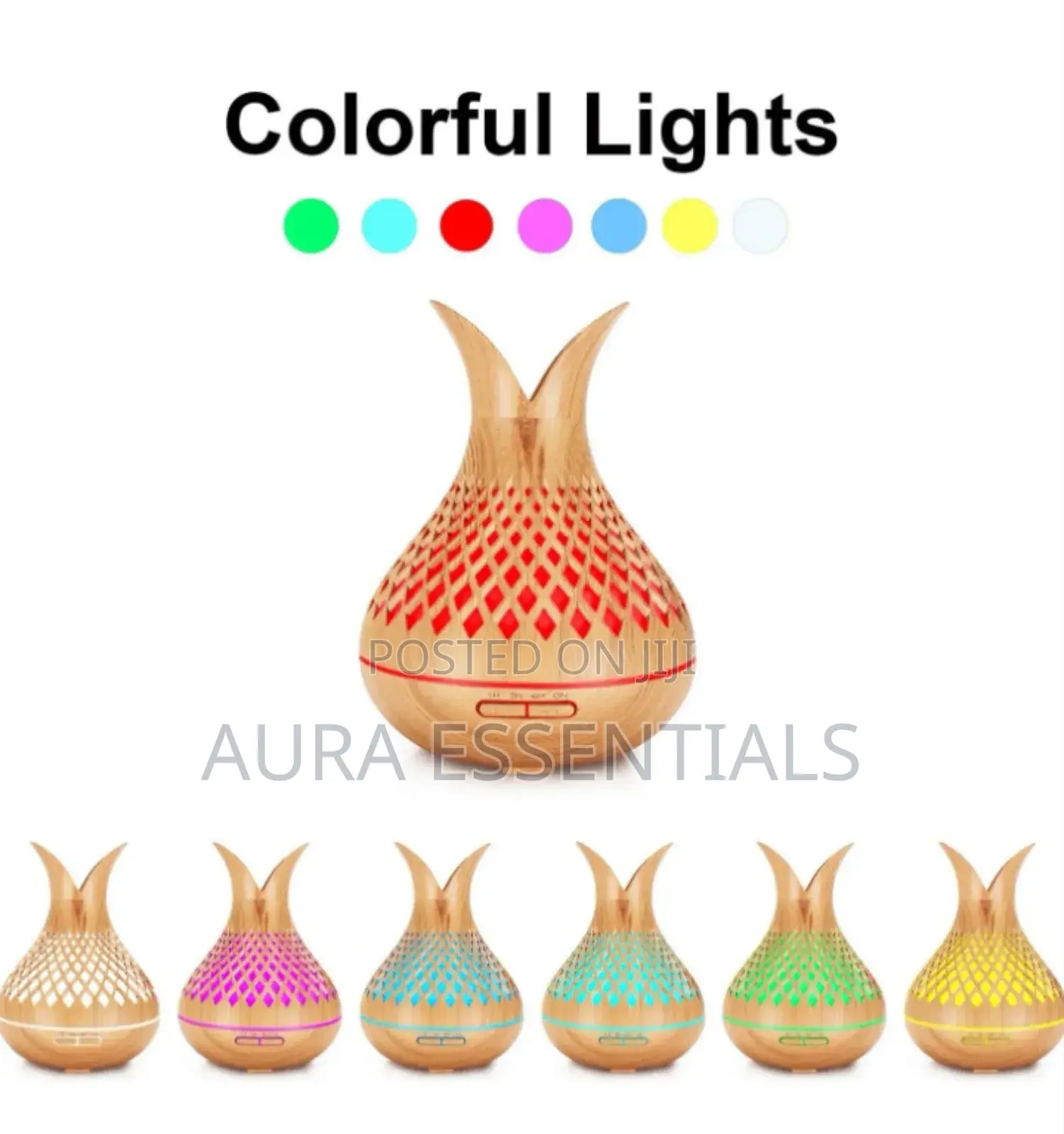 Essential Oil Diffuser Aromatherapy Humidifier With Remote